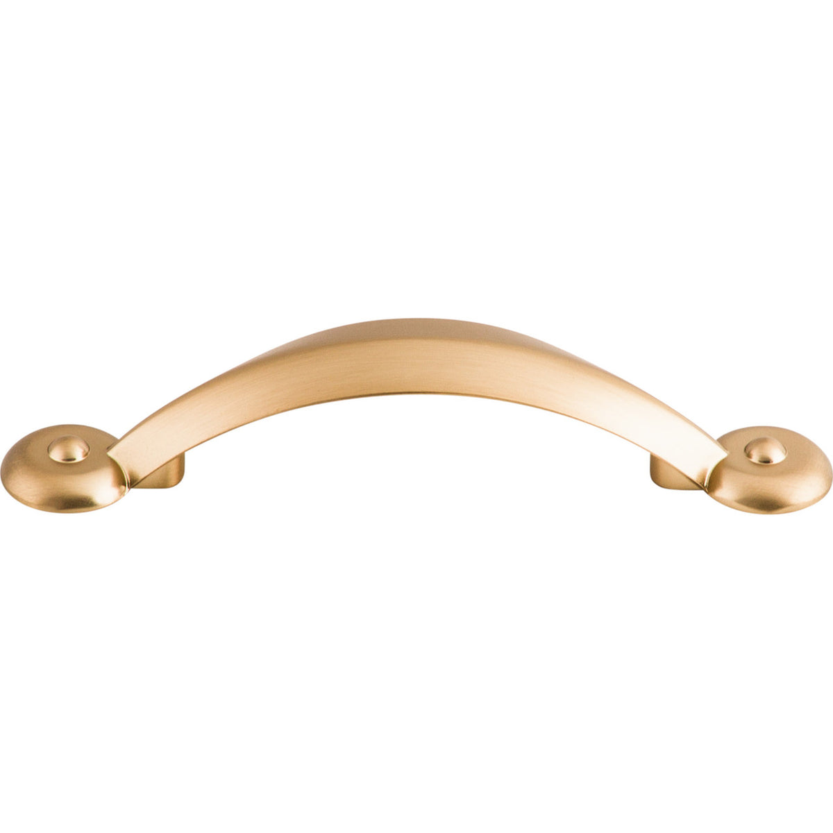 Top Knobs M1728: 3" cc Dakota Angle Cabinet Pull - Brushed Bronze