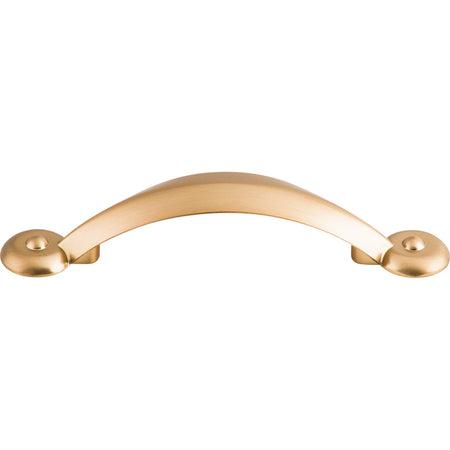Top Knobs M1728: 3" cc Dakota Angle Cabinet Pull - Brushed Bronze