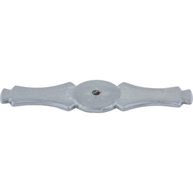 Top Knobs M172: Celtic Rectangle Backplate - Pewter Light