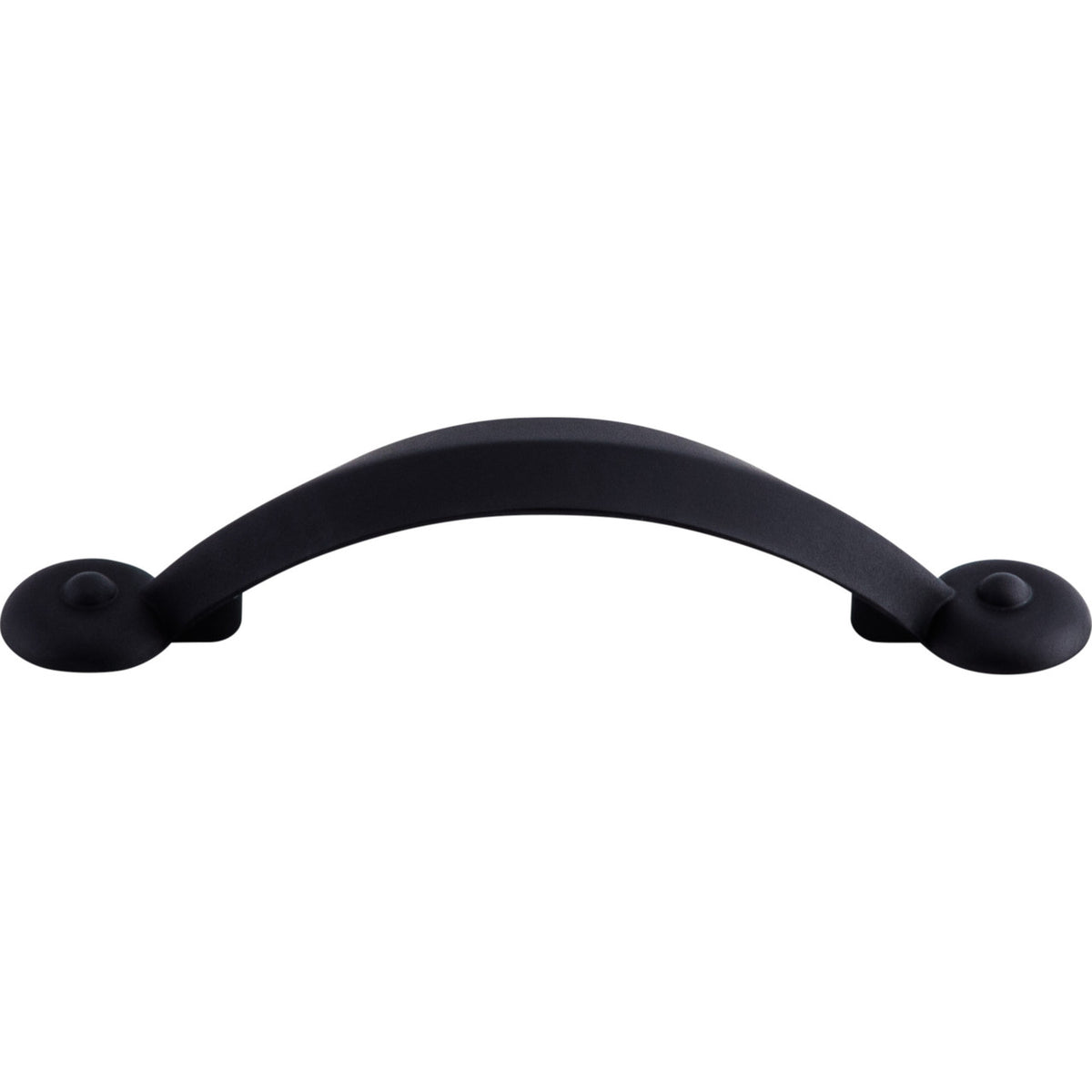 Top Knobs M1733: 3" cc Dakota Angle Cabinet Pull - Flat Black
