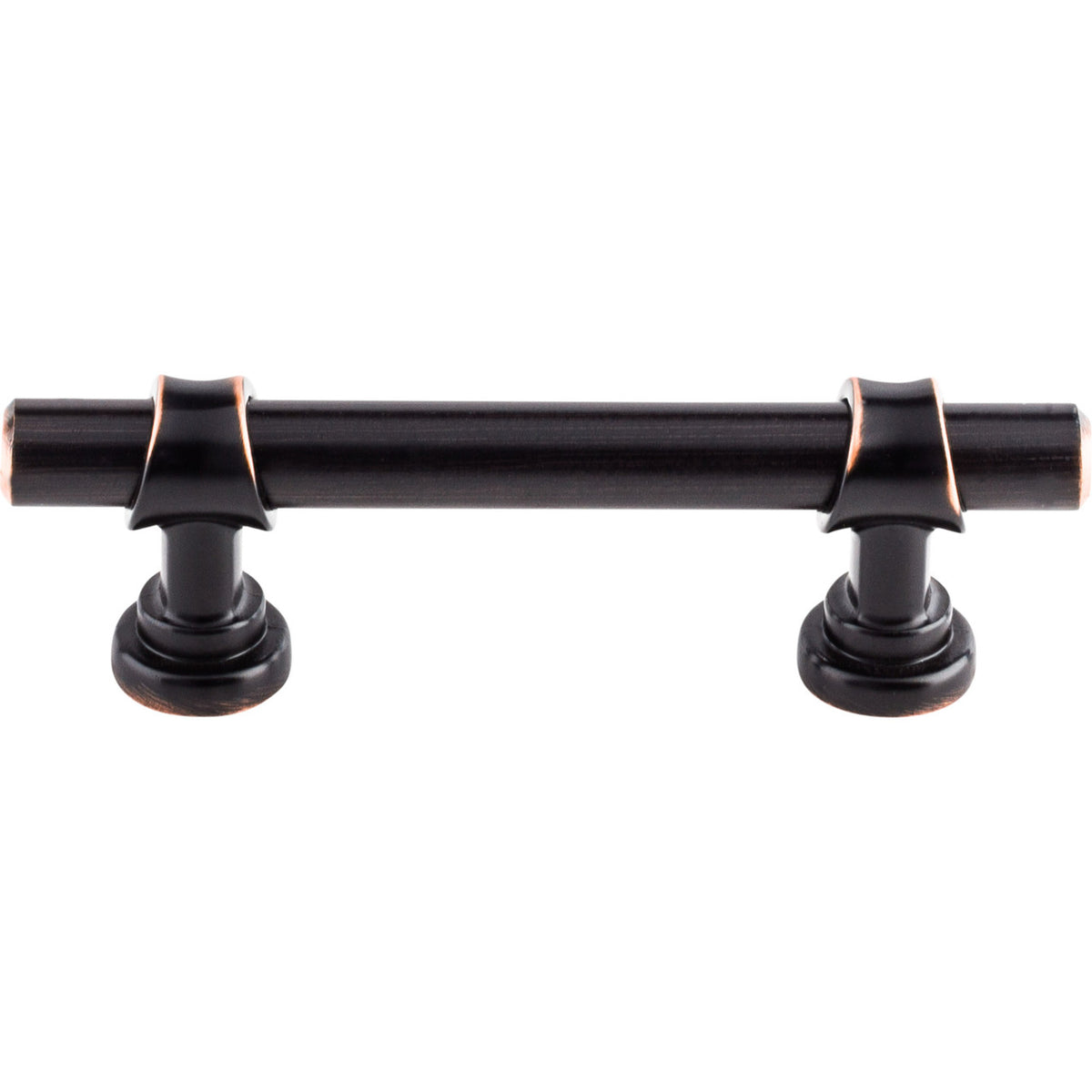 Top Knobs M1745: 3" cc Dakota Bit Cabinet Pull - Tuscan Bronze