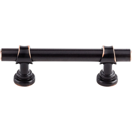 Top Knobs M1745: 3" cc Dakota Bit Cabinet Pull - Tuscan Bronze