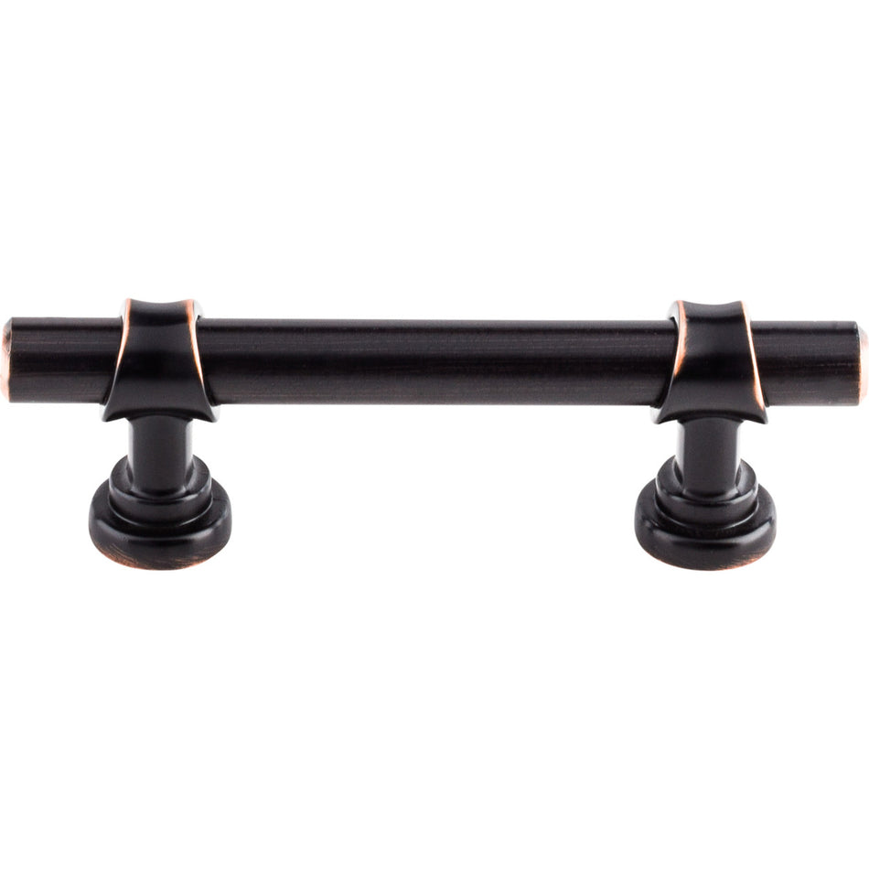 Top Knobs M1745: 3" cc Dakota Bit Cabinet Pull - Tuscan Bronze