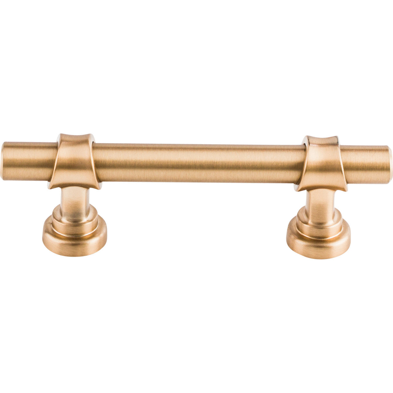 Top Knobs M1750: 3" cc Dakota Bit Cabinet Pull - Brushed Bronze
