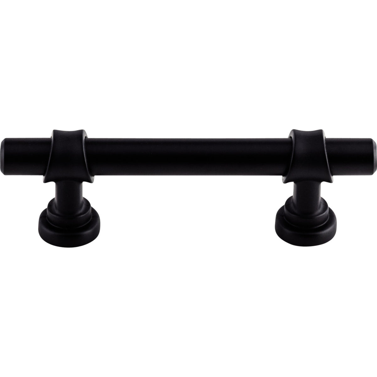 Top Knobs M1755: 3" cc Dakota Bit Cabinet Pull - Flat Black
