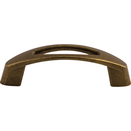 Top Knobs M1775: 3" cc Verona D-Handle Cabinet Pull - German Bronze