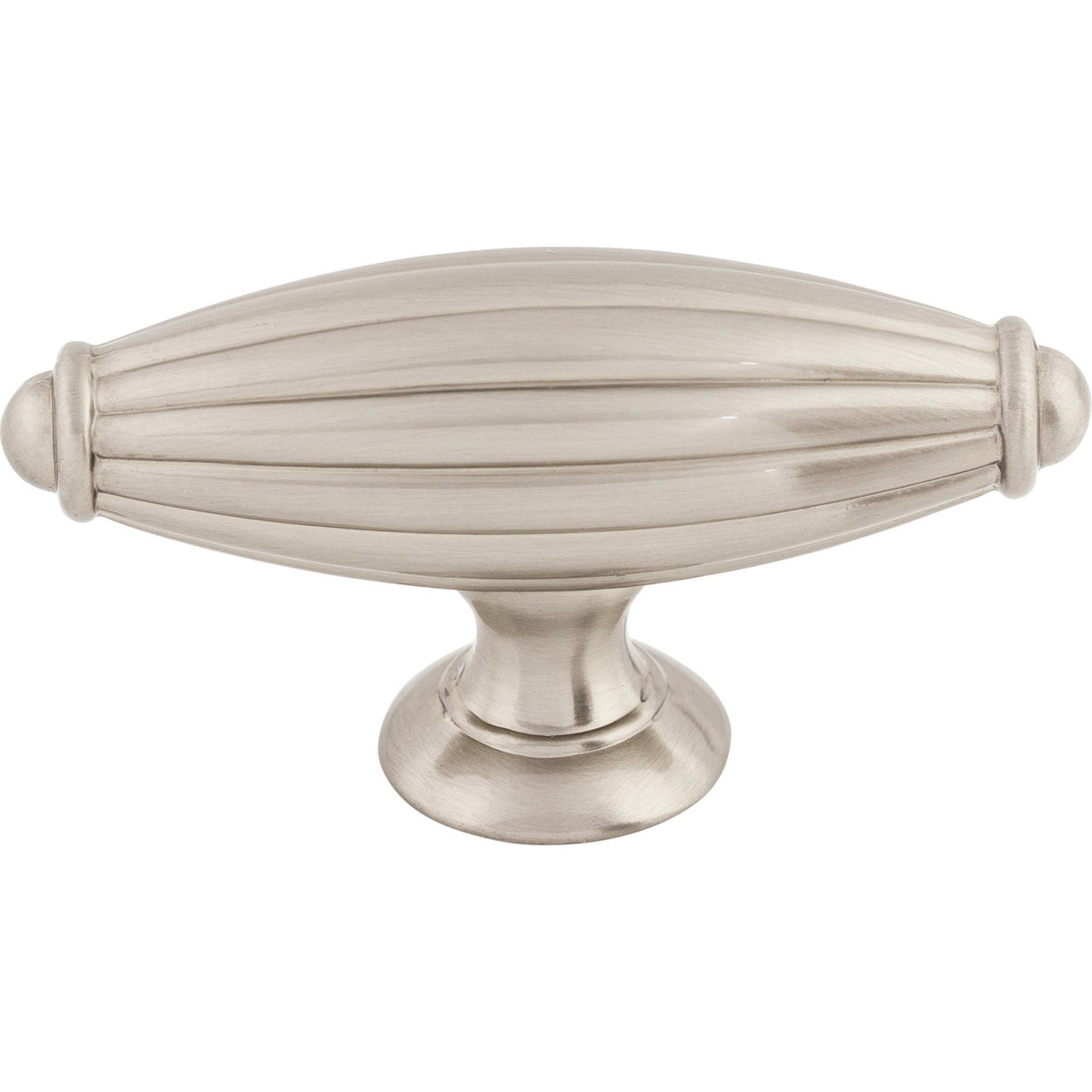 Top Knobs M1787:  2-7/8" Tuscany T-Bar Cabinet Knob - Brushed Satin Nickel