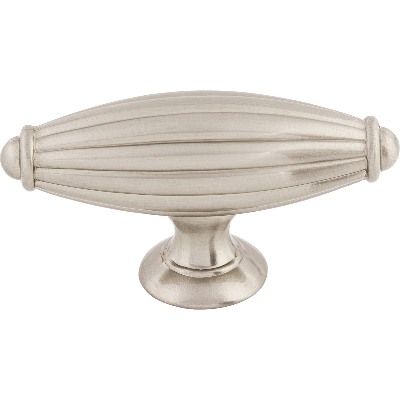 Top Knobs M1787:  2-7/8" Tuscany T-Bar Cabinet Knob - Brushed Satin Nickel