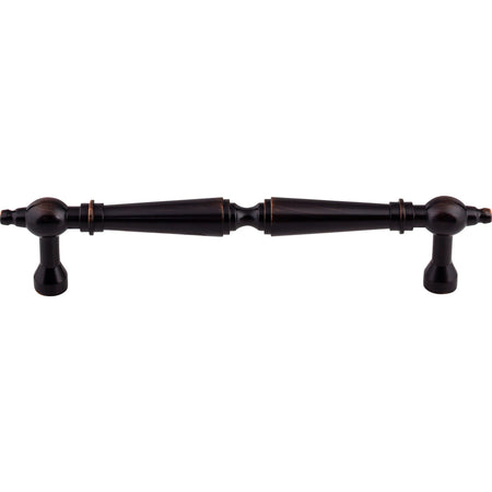 Top Knobs M1792-7: 7" cc Asbury D-Handle Cabinet Pull - Tuscan Bronze
