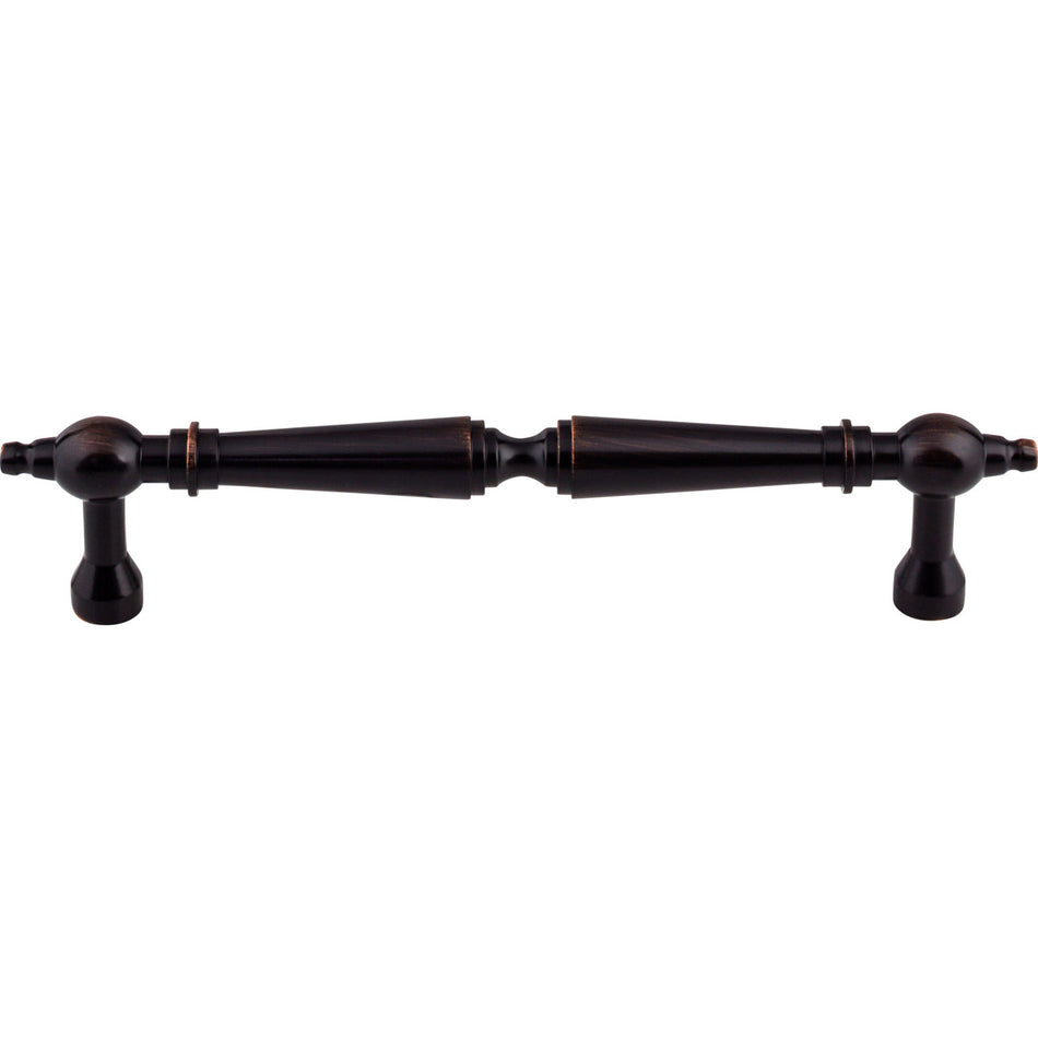 Top Knobs M1792-7: 7" cc Asbury D-Handle Cabinet Pull - Tuscan Bronze