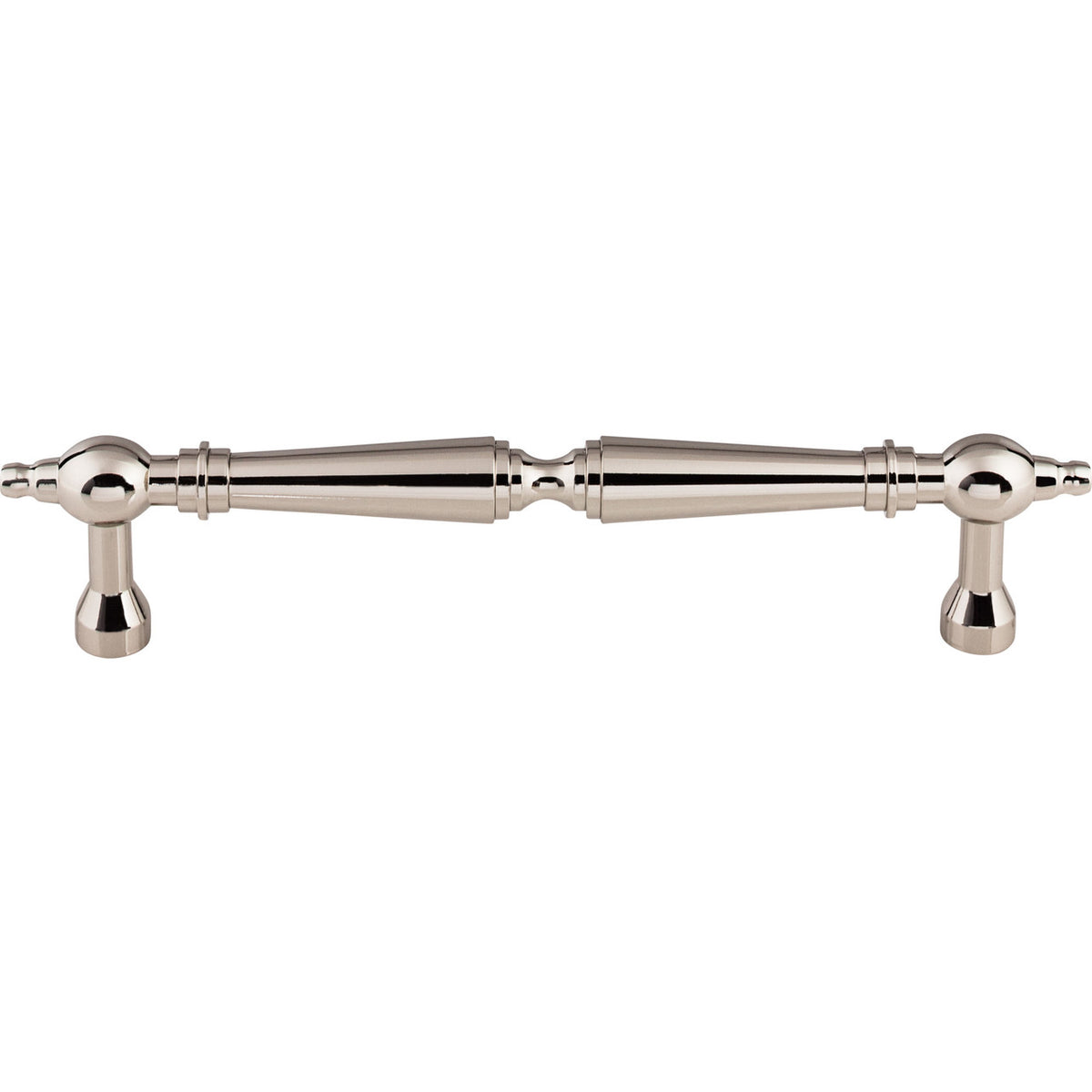 Top Knobs M1794-7: 7" cc Asbury D-Handle Cabinet Pull - Polished Nickel