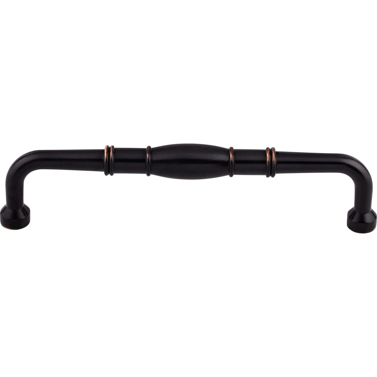 Top Knobs M1798-7: 7" cc Normandy D-Handle Cabinet Pull - Tuscan Bronze
