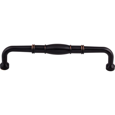 Top Knobs M1798-7: 7" cc Normandy D-Handle Cabinet Pull - Tuscan Bronze
