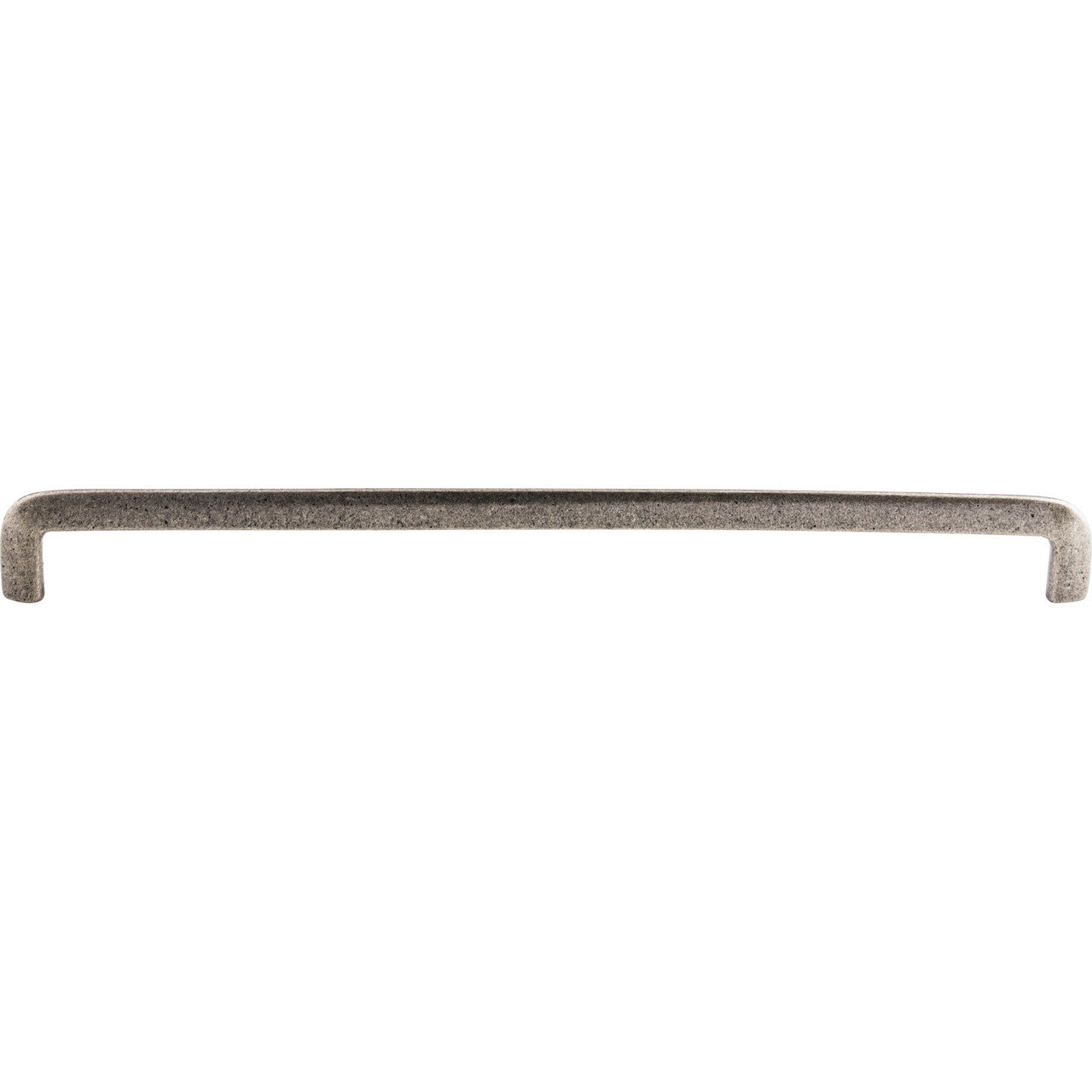 Top Knobs M1803: 12" cc Wedge Round Bar Cabinet Pull - Cast Iron