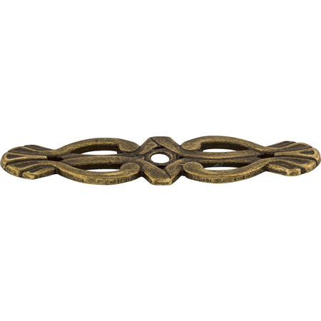 Top Knobs M180: Newton Rectangle Backplate - German Bronze
