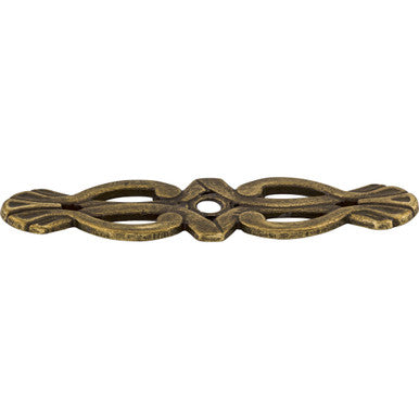 Top Knobs M180: Newton Rectangle Backplate - German Bronze