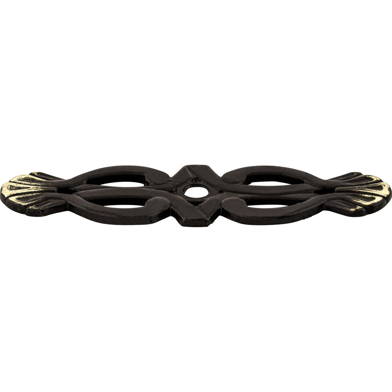 Top Knobs M181: Newton Rectangle Backplate - Dark Antique Brass