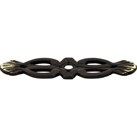 Top Knobs M181: Newton Rectangle Backplate - Dark Antique Brass