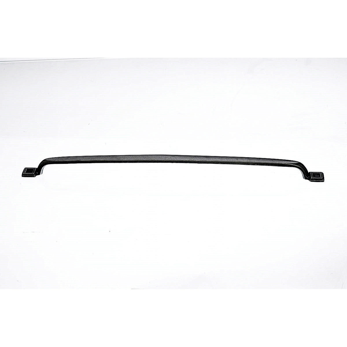 Top Knobs M1826: 18" cc Britannia Square Inset D-Handle Cabinet Pull - Cast Iron