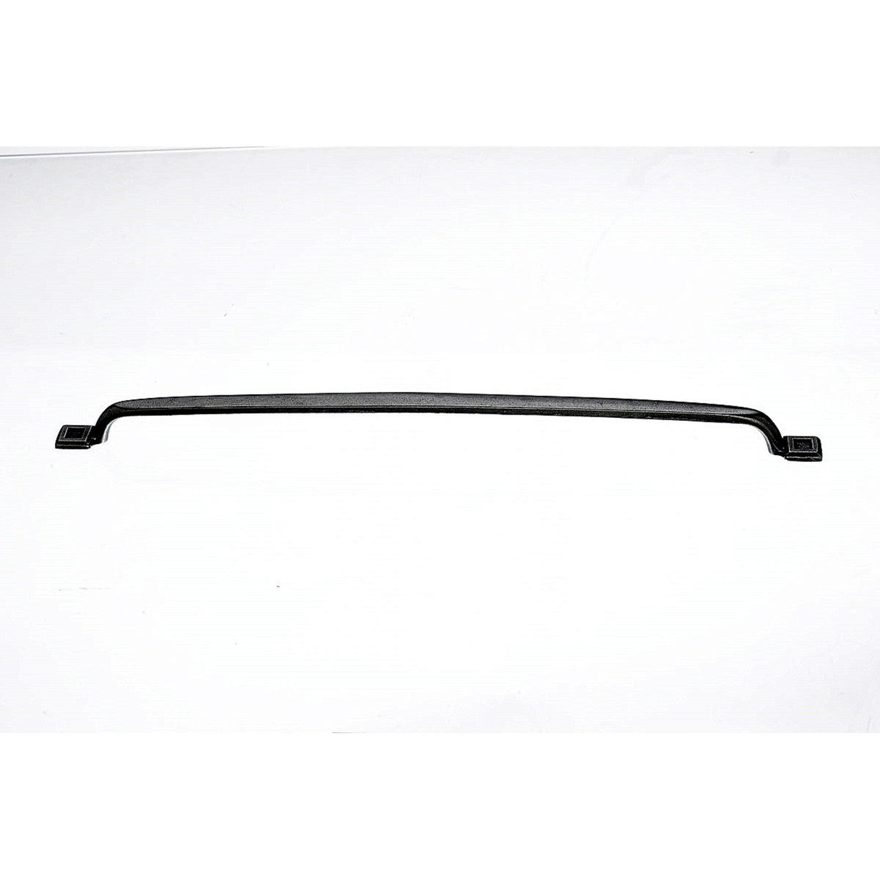 Top Knobs M1826: 18" cc Britannia Square Inset D-Handle Cabinet Pull - Cast Iron