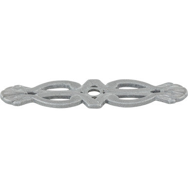 Top Knobs M182: Newton Rectangle Backplate - Pewter Light