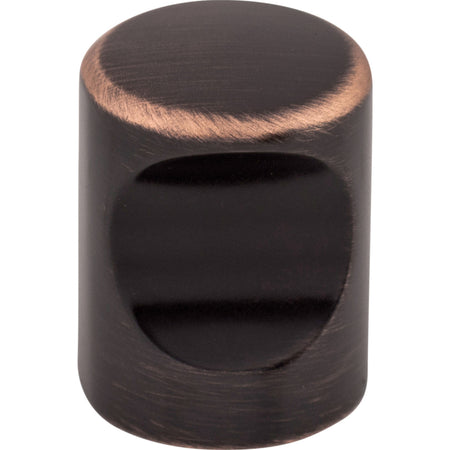 Top Knobs M1860: 3/4" Nouveau Indent Round Cabinet Knob - Tuscan Bronze