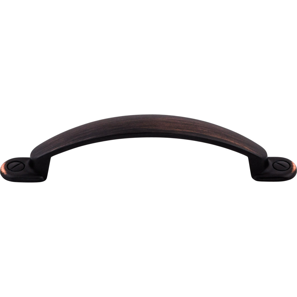 Top Knobs M1861: 3-3/4" cc Arendal Arch Cabinet Pull - Tuscan Bronze