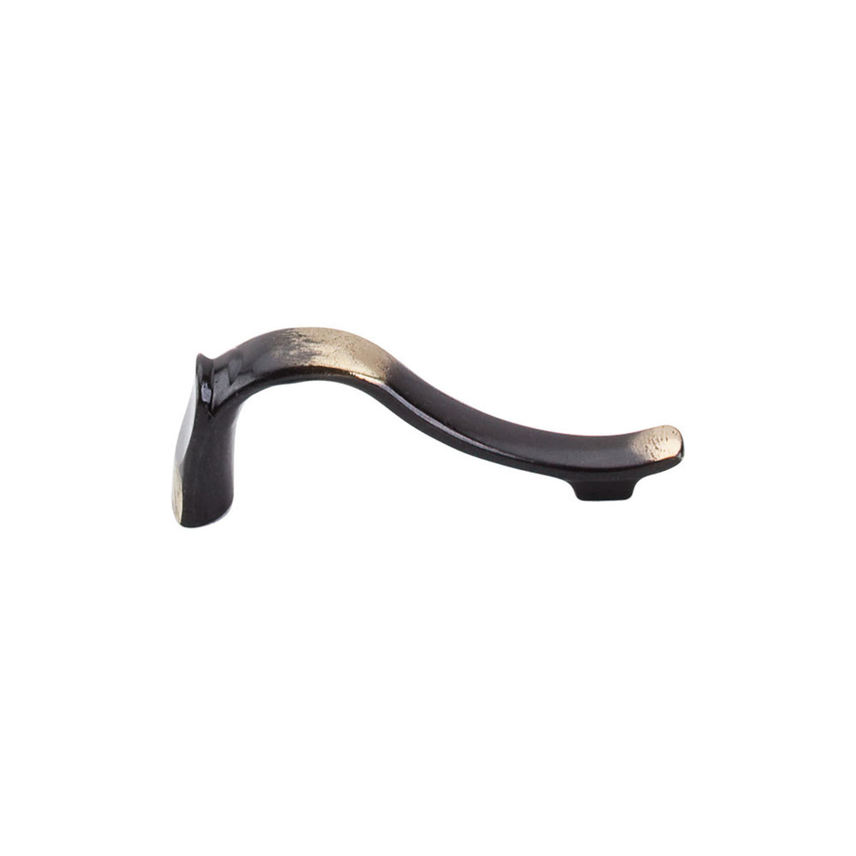 Top Knobs M186: 2-1/2" cc Dover Latch Cabinet Pull - Dark Antique Brass
