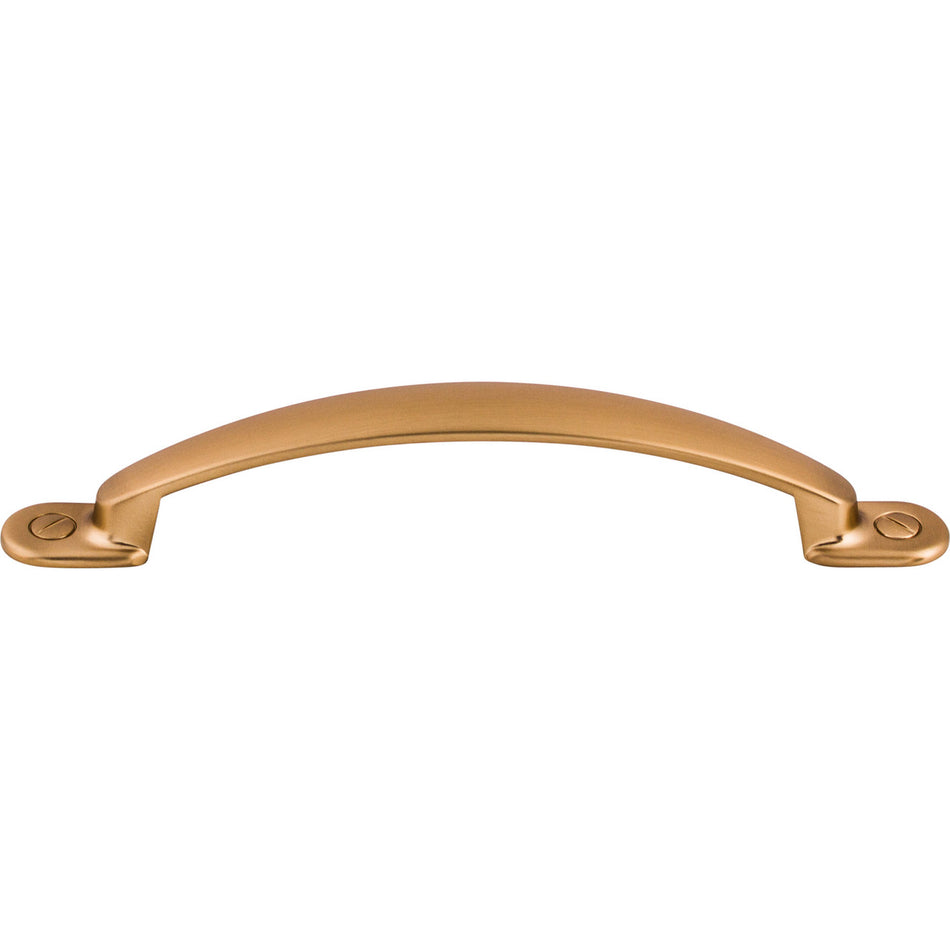 Top Knobs M1870: 5-1/16" cc Arendal Arch Cabinet Pull - Brushed Bronze