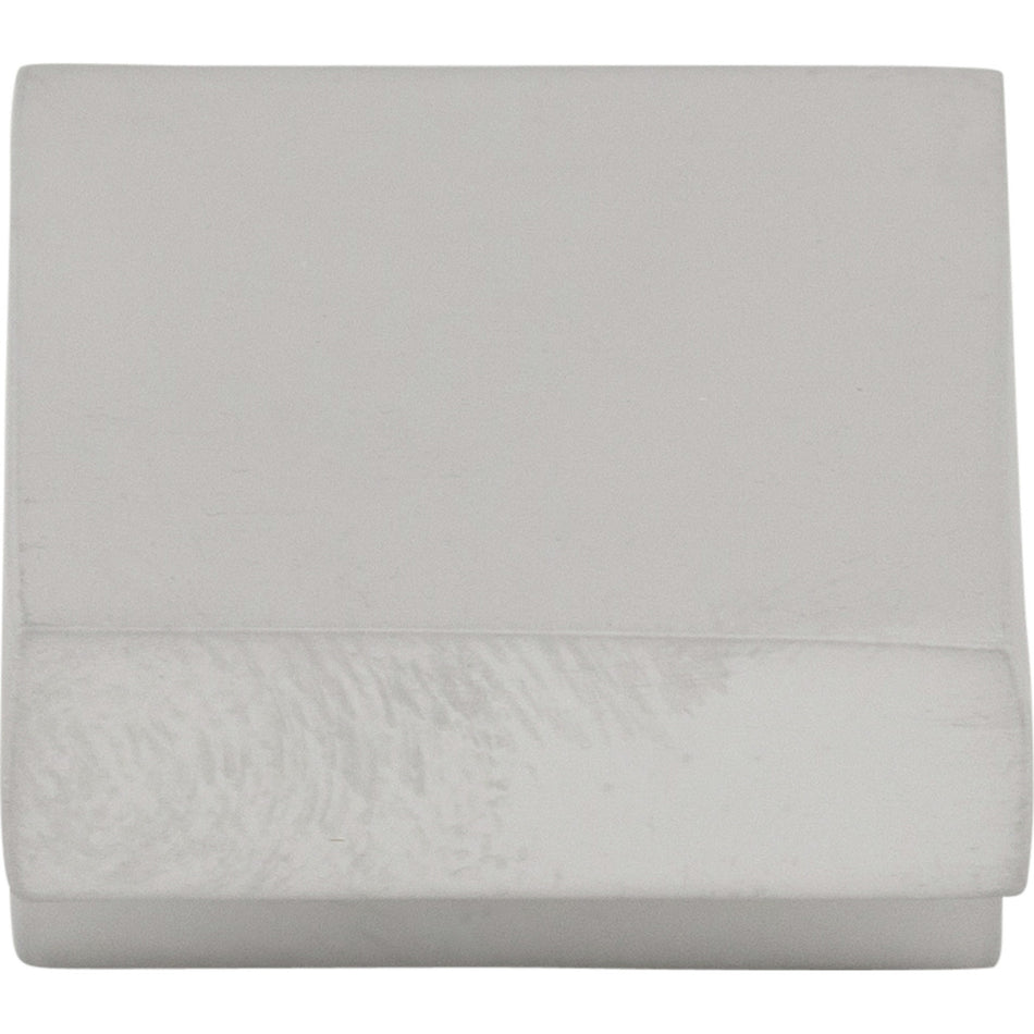 Top Knobs M1874: 1" Sanctuary II Square Cabinet Knob - Aluminum