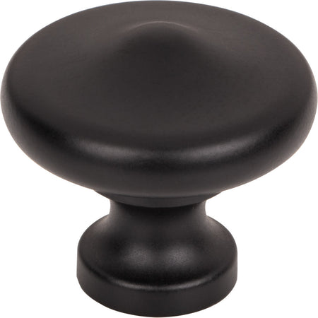Top Knobs M1877: 1-5/16" Dakota Round Peak Cabinet Knob - Flat Black