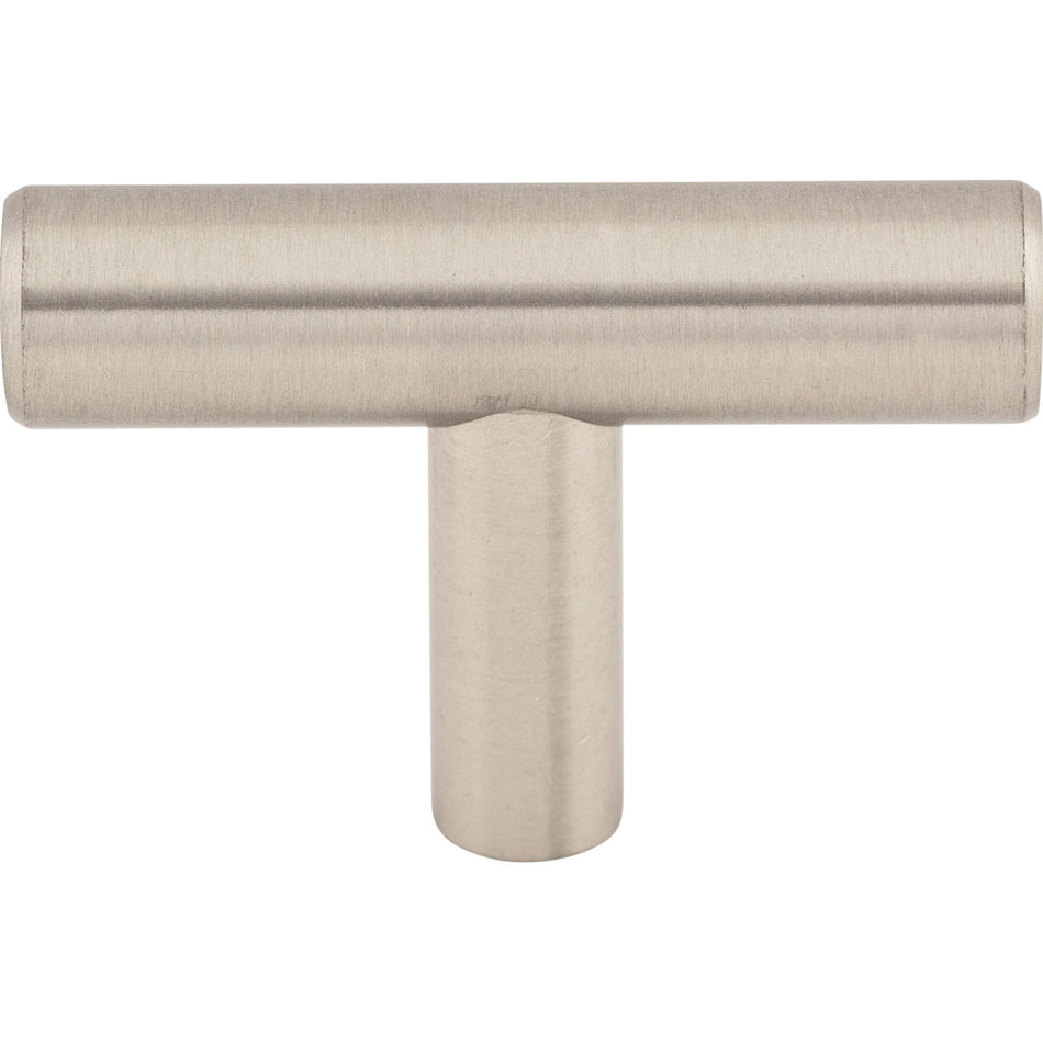 Top Knobs M1885: 2" Hopewell T-Bar Cabinet Knob - Brushed Satin Nickel