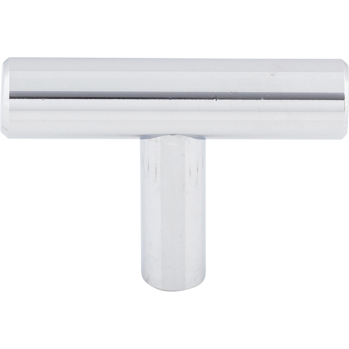 Top Knobs M1887: 2" Hopewell T-Bar Cabinet Knob - Polished Chrome