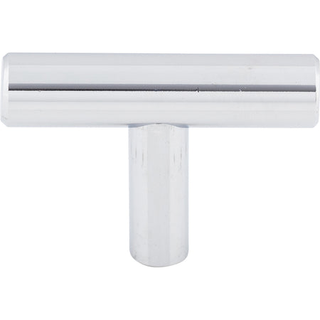 Top Knobs M1887: 2" Hopewell T-Bar Cabinet Knob - Polished Chrome