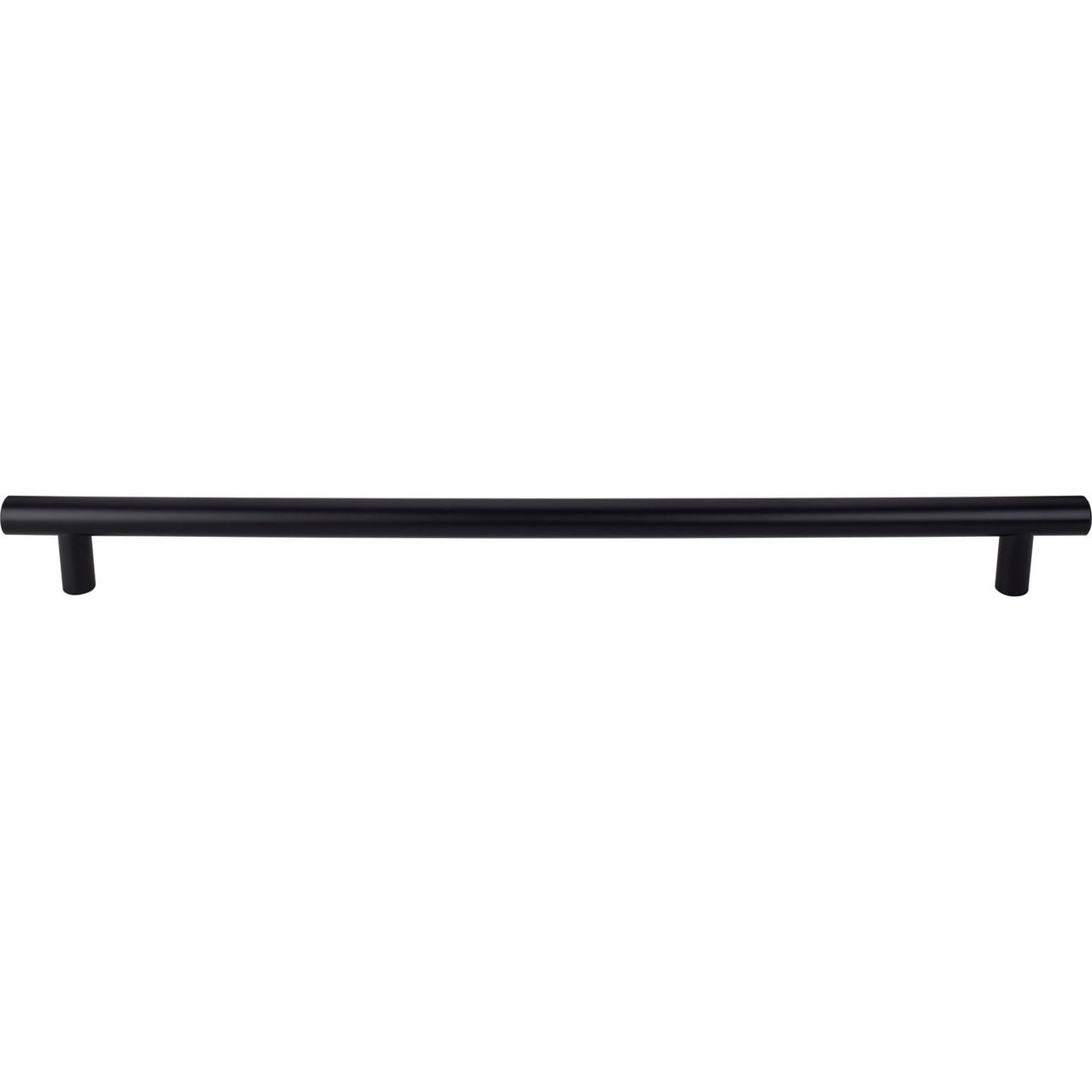 Top Knobs M1889-30: 30" cc Hopewell Round Bar Appliance Pull - Flat Black