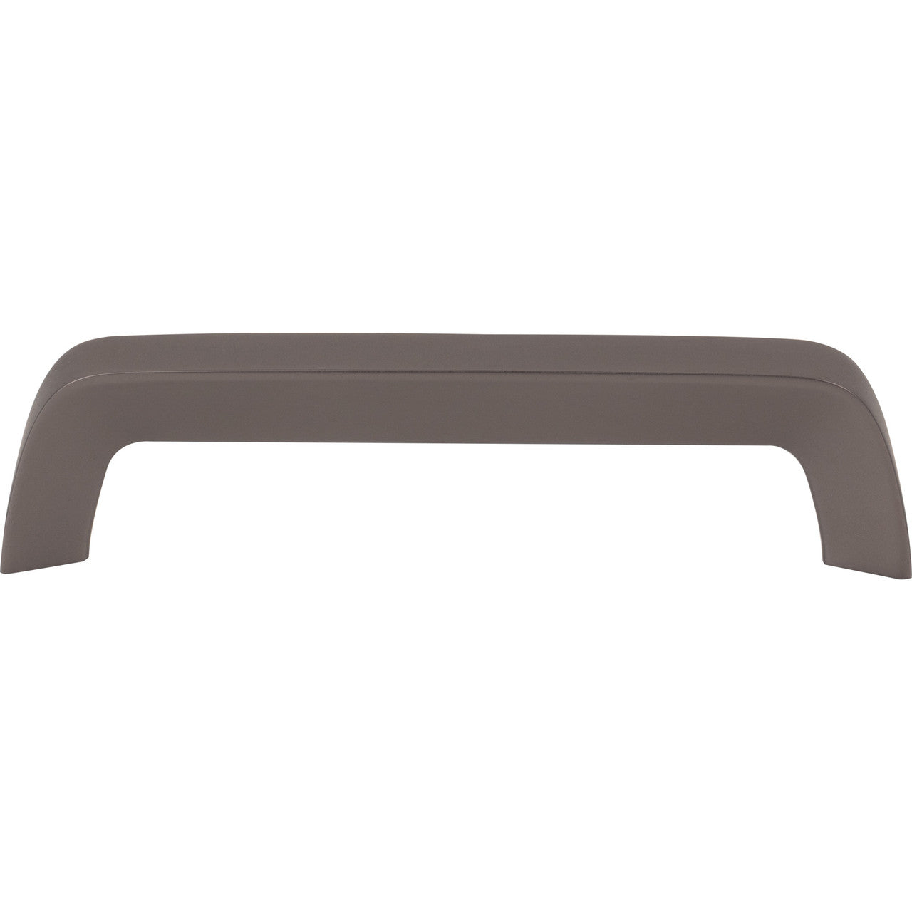 Top Knobs M1897: 5-1/16" cc Nouveau III Tapered Bar Cabinet Pull - Ash Gray