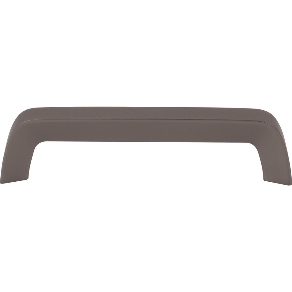 Top Knobs M1897: 5-1/16" cc Nouveau III Tapered Bar Cabinet Pull - Ash Gray