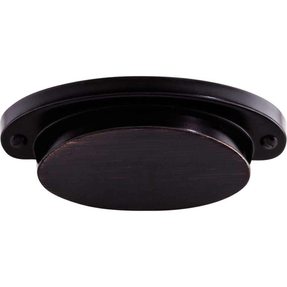Top Knobs M1901: 2-9/16" cc Dakota Cup Cabinet Pull - Tuscan Bronze