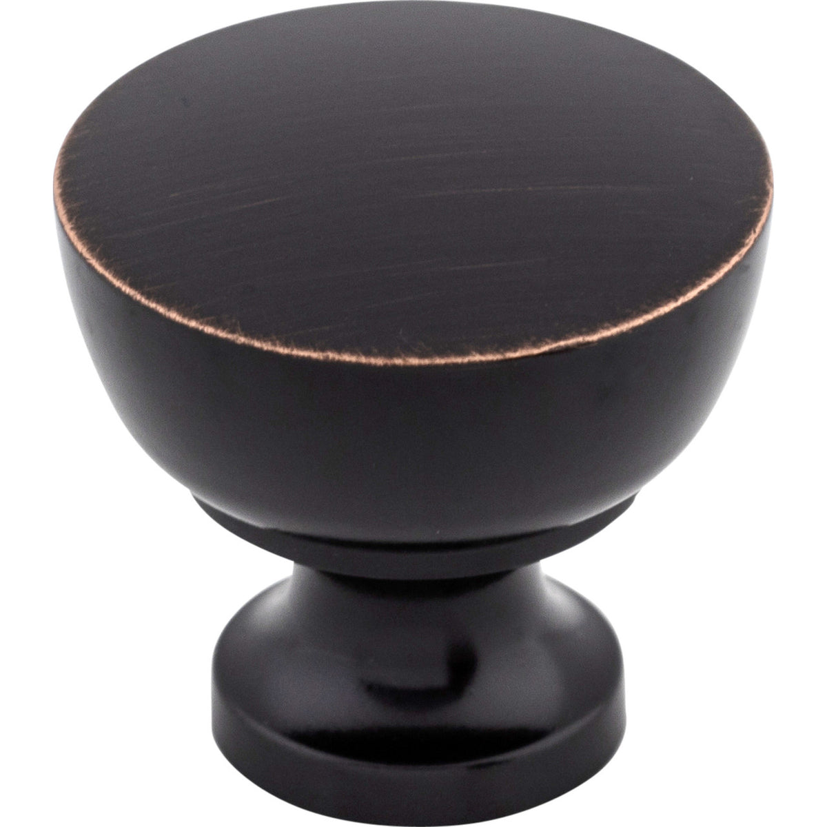 Top Knobs M1902: 1-1/4" Bergen Round Cabinet Knob - Tuscan Bronze