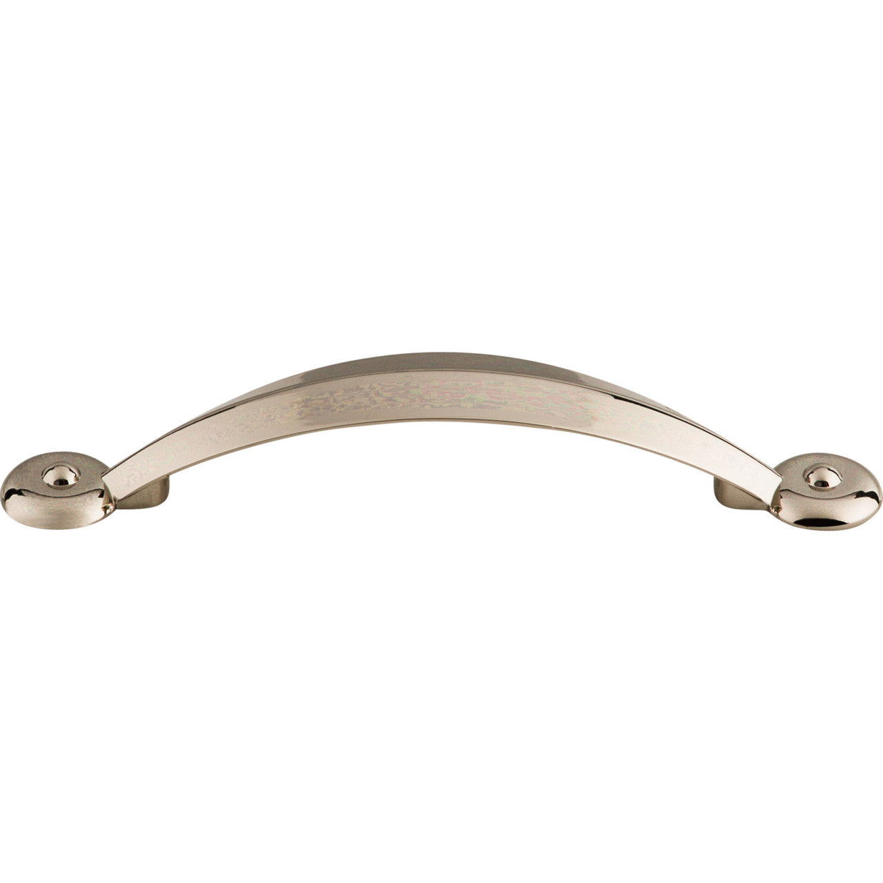 Top Knobs M1905: 3-3/4" cc Dakota Angle Cabinet Pull - Polished Nickel