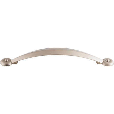 Top Knobs M1906: 5-1/16" cc Dakota Angle Cabinet Pull - Brushed Satin Nickel