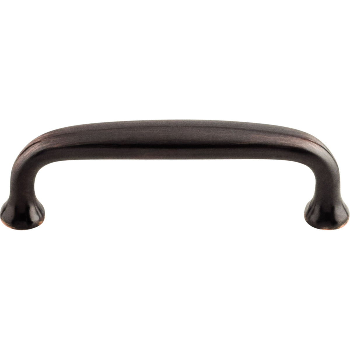 Top Knobs M1912: 3" cc Charlotte D-Handle Cabinet Pull - Tuscan Bronze