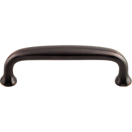 Top Knobs M1912: 3" cc Charlotte D-Handle Cabinet Pull - Tuscan Bronze