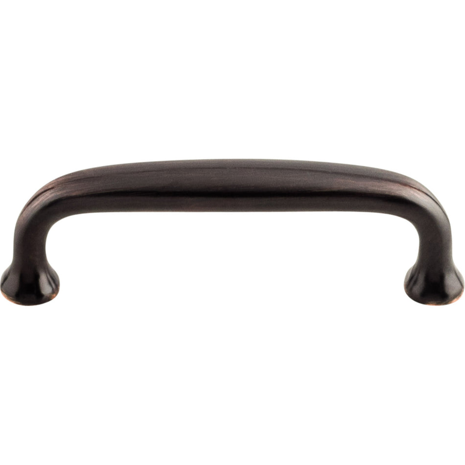 Top Knobs M1912: 3" cc Charlotte D-Handle Cabinet Pull - Tuscan Bronze
