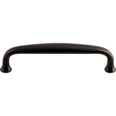Top Knobs M1914: 4" cc Charlotte D-Handle Cabinet Pull - Tuscan Bronze