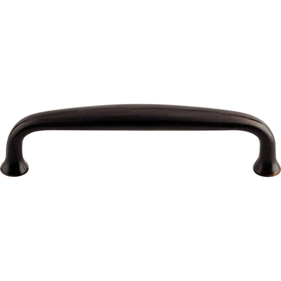 Top Knobs M1914: 4" cc Charlotte D-Handle Cabinet Pull - Tuscan Bronze