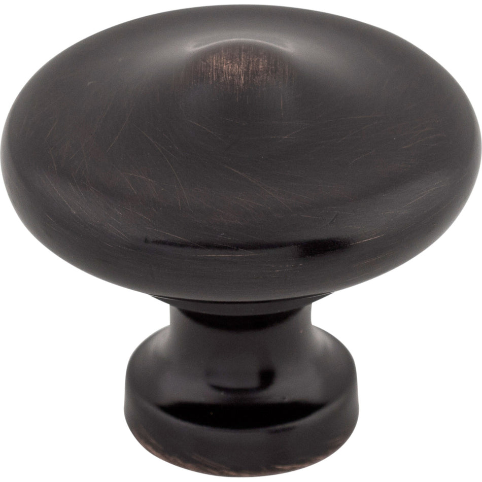 Top Knobs M1918: 1-5/16" Dakota Round Peak Cabinet Knob - Tuscan Bronze