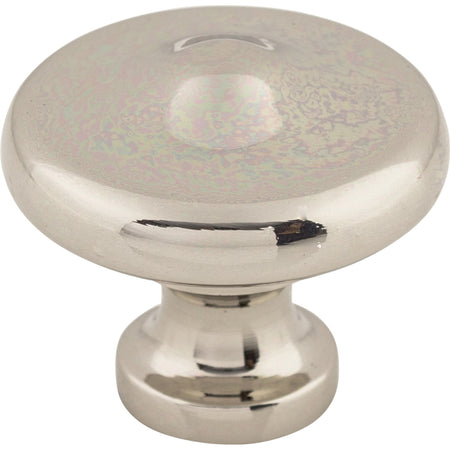 Top Knobs M1919: 1-5/16" Dakota Round Peak Cabinet Knob - Polished Nickel