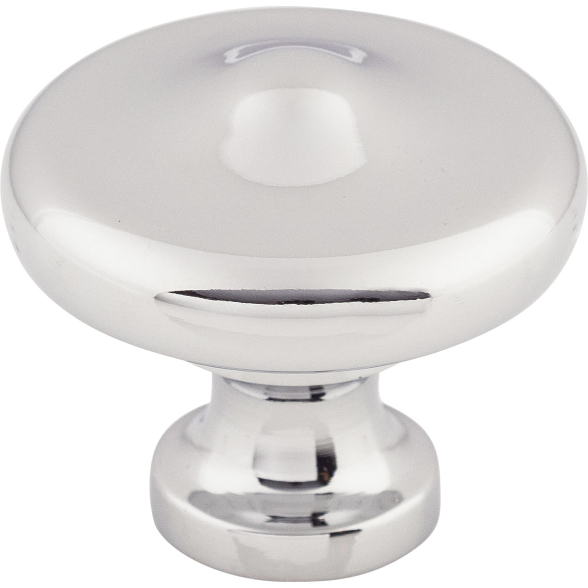 Top Knobs M1920: 1-5/16" Dakota Round Peak Cabinet Knob - Polished Chrome