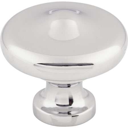 Top Knobs M1920: 1-5/16" Dakota Round Peak Cabinet Knob - Polished Chrome